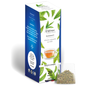 INFUSION CBD BIO SOMMEIL SPECTRE COMPLET SACHETS