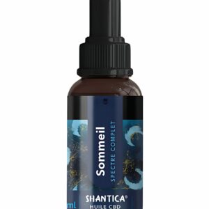 Huile CBD Spectre complet Sommeil – CBD & Mélatonine