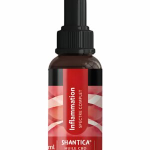 Huile CBD Spectre complet Inflammation – Curcuma & Gingembre