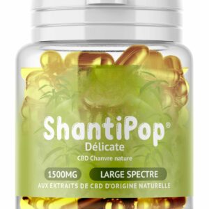 Gélules CBD liquides Délicate large spectre