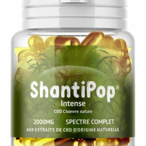 Gélules CBD liquides Intense spectre complet