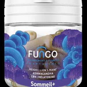 Gélules CBN – Sommeil+ – Fungo – Champignons et Mélatonine
