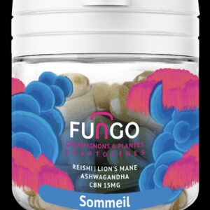 Gélules CBN – Sommeil – Champignons et plantes adaptogènes